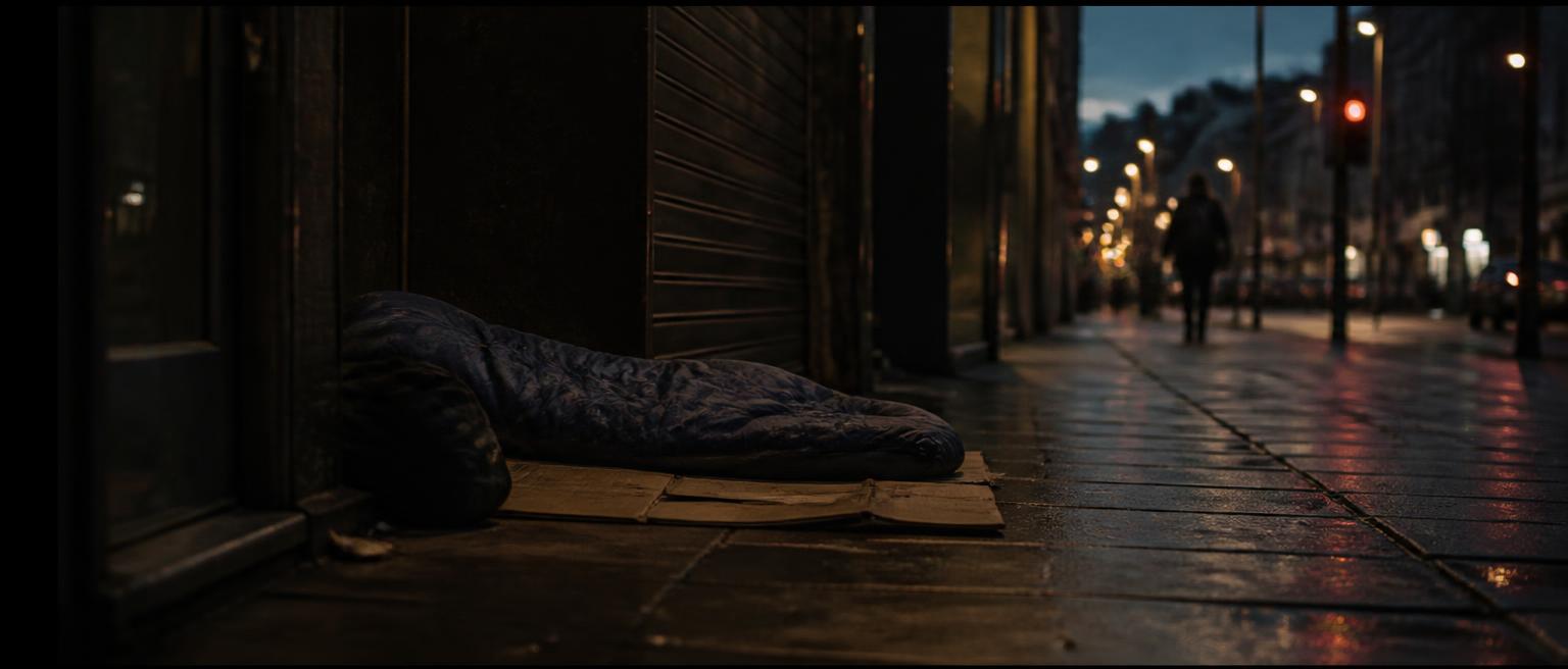 Homelessness — Widescreen project still