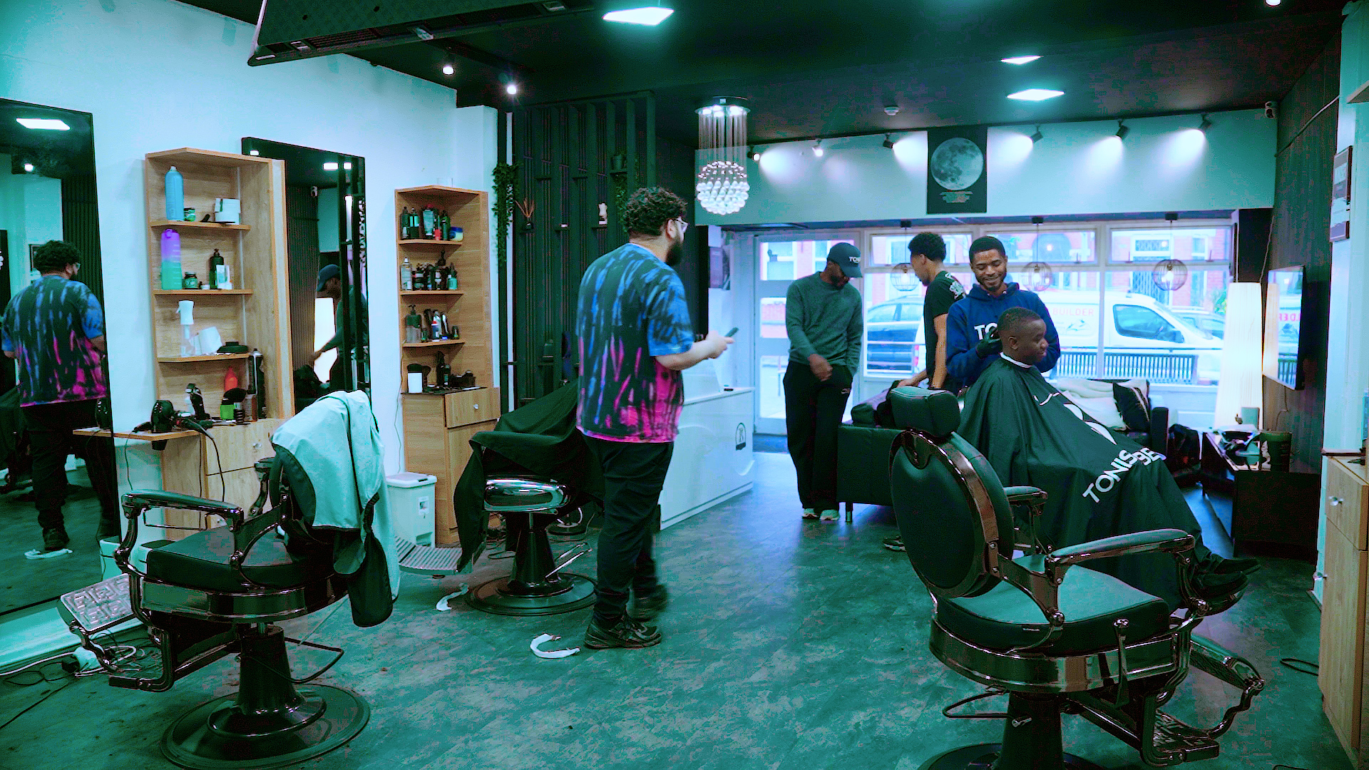 Toni the Barber — Widescreen project still